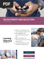 C2 - Recruitment and Selection