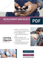 C2 - Recruitment and Selection