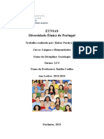A Diversidade Étnica de Portugal