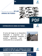 1 Presentación, Clasificació de Las Armas de Fuego.