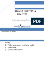 OiKK - 22!23!8 - Vrednovanje Sustava, Interni Audit, Zadatak 2