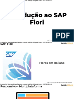 (S - 4HANA) - 01 - Fiori para Funcional - Introdução