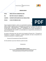 Comunicaciones Requerimiento Rector para El Sistema de Ayuda Estudiantil