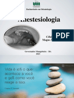 Aula 4 Anestesiologia Odontologica