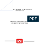 Operation and Maintenance of Cathodic Pr