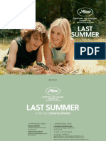 LAST SUMMER (Press Kit)