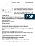 Psicologia - Neuroanatomofisiologia Simulado 2023 - 1