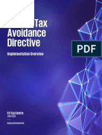 Eu Anti Tax Avoidance Directive Member State Implementation Overview