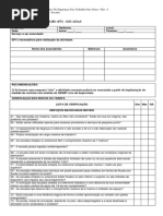 Verificação de Equipamentos DL 50/2005 | PDF