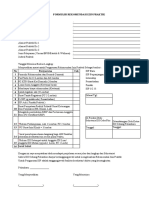 Format Ceklist Rekom SIP