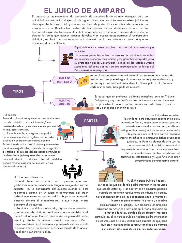 Juicio de Amparo | PDF | Judicaturas | Derechos