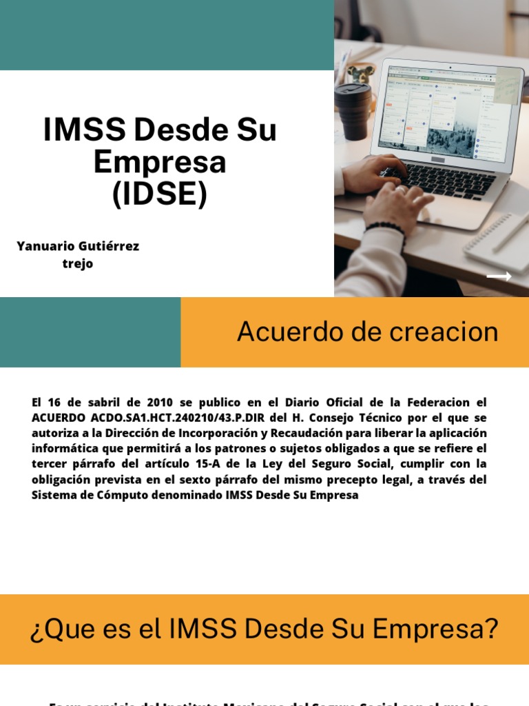 Qué es el IDSE y su utilidad | PDF