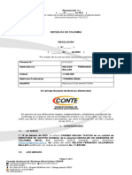 Resolución Inhibitoria Conte Bogota Exp - 018-2023