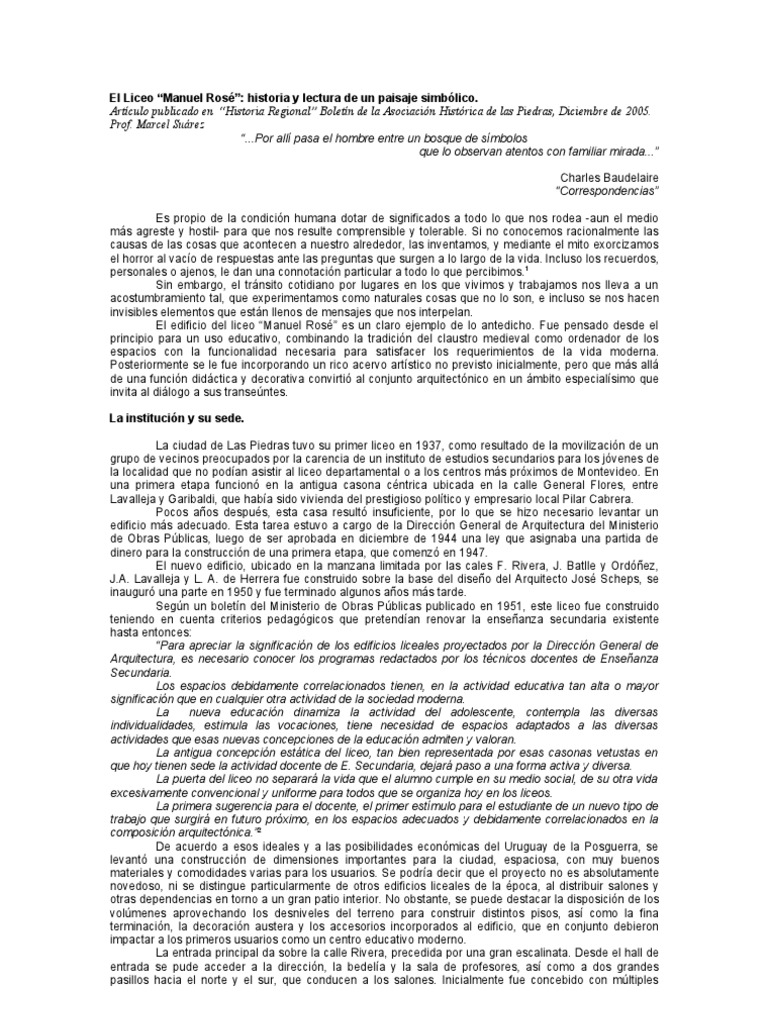 Explorando el rico patrimonio artístico y la historia del Liceo 