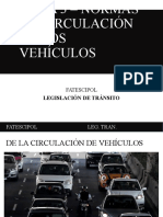 Tema 3 Normas de Circulacion de Vehiculos