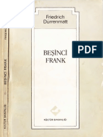 Friedrich Dürrenmantt - Beşinci Frank - Kültür B.yay-1979-Cs