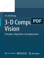 3-D Computer Vision: Yu-Jin Zhang