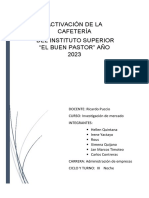 Investigacion de Mercado Mejorar