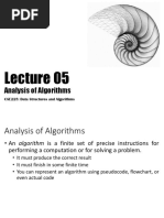 (CSE-225) Lecture-5 (Analysis of Algorithms)