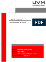 Act 10 '' Diagrama '': Unidad 4. Temas de Salud