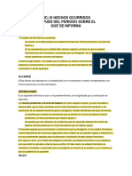 Nic-10 Hechos Ocurridos Después Del Periodo Sobre Elque Se Informa