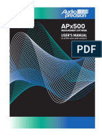 APx500 Users Manual