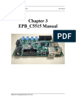 Chapter 3 EPB - C5515 Board Manual