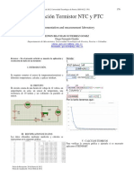 Laboratorio Termistor