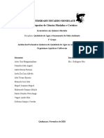 Analise Dos Parametros Quimicos Da Qualidade Da Agua Na Aquacultura-Grupo 1