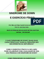 Síndrome de Down e Exercício Físico
