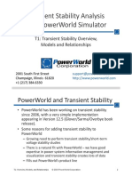 Transient Stability Analysis WITH Power World Simulator T01ModelRelationships - 2019