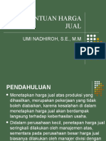 Penentuan Harga Jual