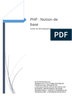 Notion de Base de PHP 2