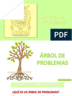 ARBÓL DE PROBLEMas 