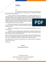 Comunicado Activación Protocolo N°5 Reglamento Interno LEA