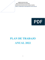 Plan de Trabajo 2022