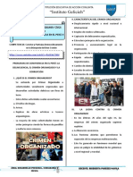 BIM II SEMANA 04 C Civica 3er Grado PROBLEMAS DE CONVIVENCIA EN EL PERU II