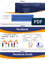 Unidad 1 Diseño de Recursos Didacticos PSP