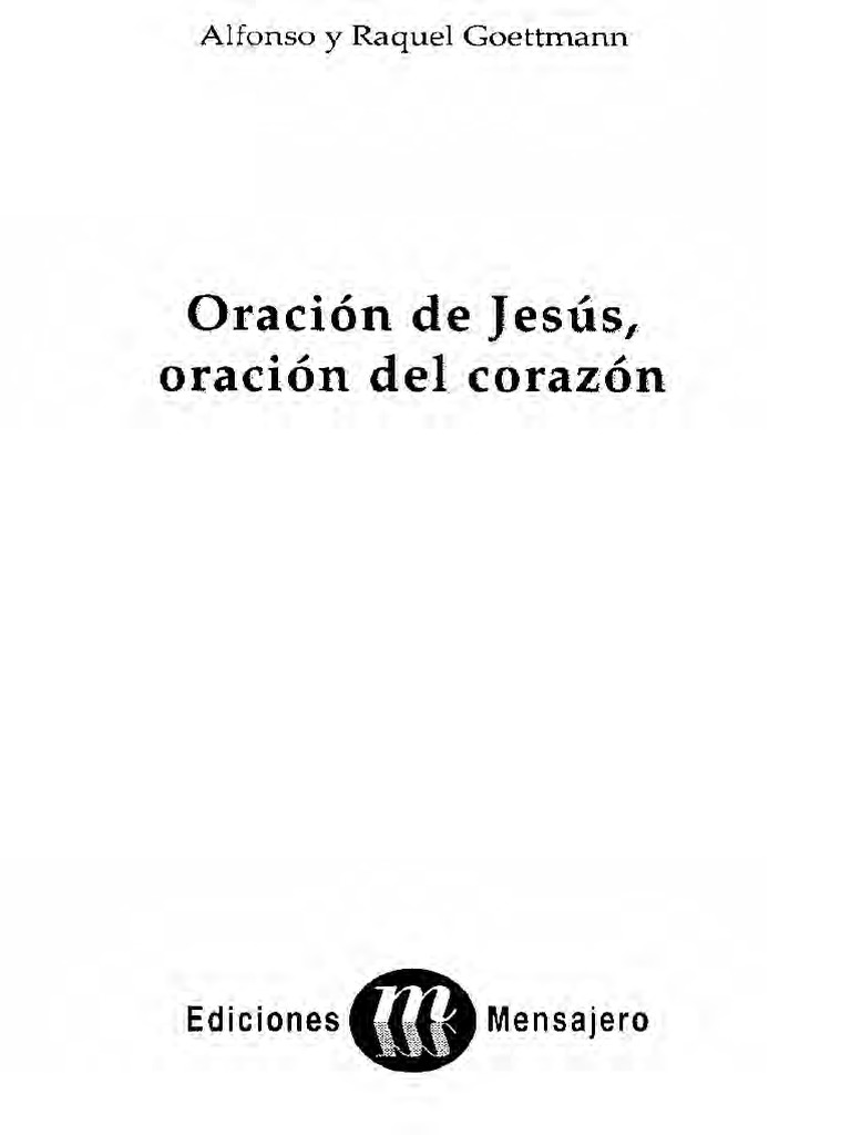 Alfonso Y Raquel Oracion De Jesus Oracion Del Corazon Pdf Pdf