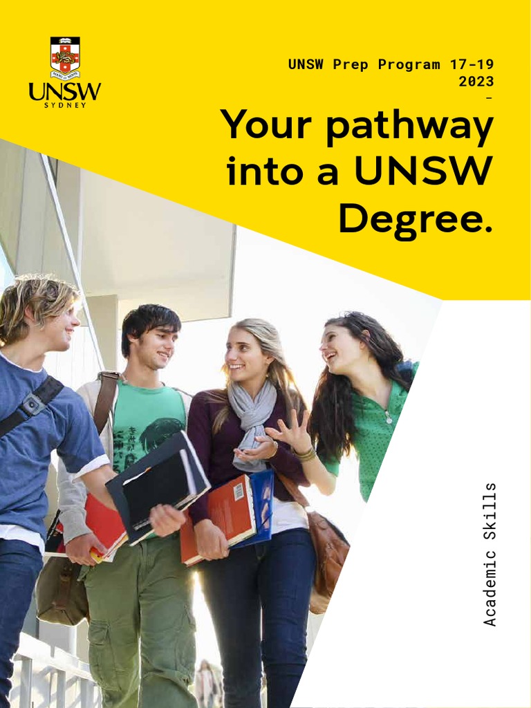 A4 UNSW PREP 2023 Brochure PDF University And College Admission