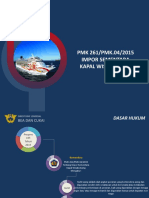 Impor Sementara Kapal Wisata Asing PMK 261 2015