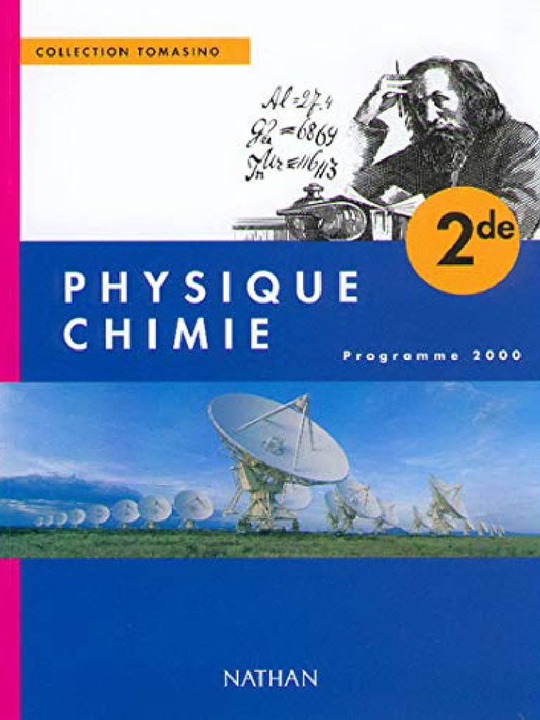 Physique Chimie 2nde Livre | PDF