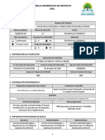 Cedula de Proyecto (Busqueda de Empleo Laboral)