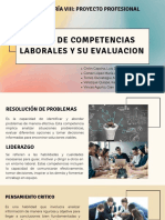 TIPOS de COMPETENCIAS LABORALES Y SU EVALUACION