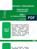 TEMA 1 - La Violencia Política en El Perú