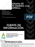 Presentación Plan Marketing Profesional Corporativo Azul y Verde