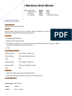 RESUME SITI MARDIANA - PDF - Documents