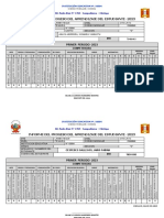 4° D-Boleta I Bimestre-2023