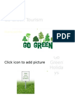 Go Green Tourism For Adults