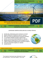 Charla Fuentes y Retos de La Transicion Energetica en Colombia